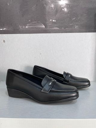 Mocasines de piel negros Talla 38 nuevos