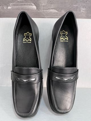 Mocasines de piel negros Talla 38 nuevos