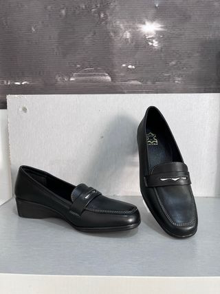 Mocasines de piel negros Talla 38 nuevos