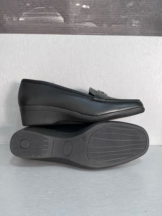 Mocasines de piel negros Talla 38 nuevos