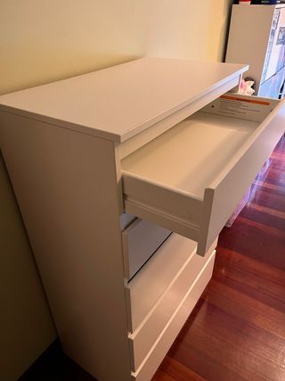 Cajonera Kullen 5 cajones Ikea Blanca