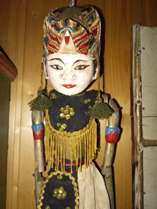 Marioneta Wayang Golek años 70