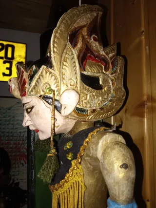 Marioneta Wayang Golek años 70