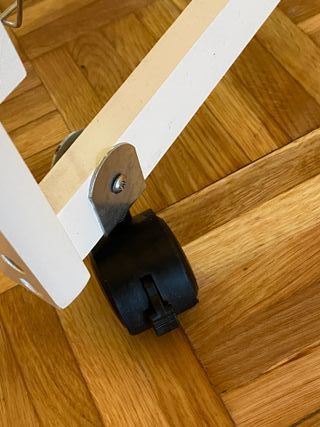 Carrito verdulero con cajones y botellero