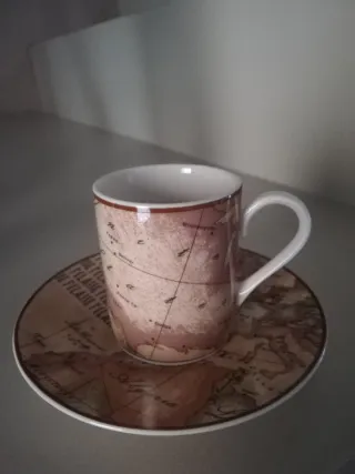 Set 2 Tazze Caffè Alviero Martini 1ª Classe