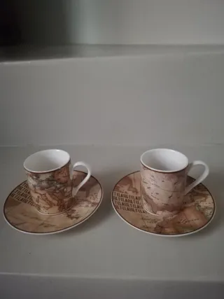 Set 2 Tazze Caffè Alviero Martini 1ª Classe