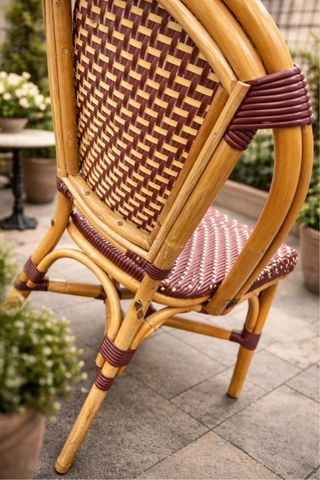 4 Sillas Francesas Rattan