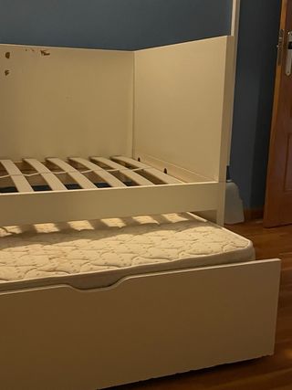 Cama nido Ikea blanca