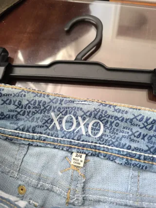 Pantalón campana vaquero XOXO mujer