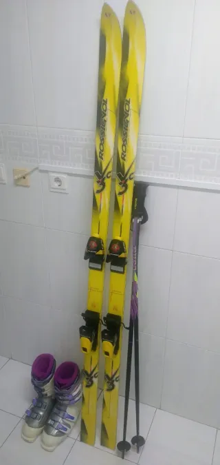 Equipo de esquí Rossignol