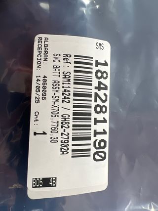 Batteria Samsung Galaxy Tab S8 5G sm-x706