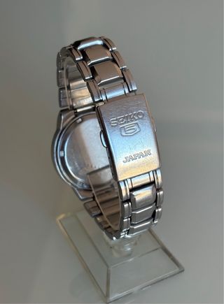 Seiko 5 Automático Vintage Dorado 7S26
