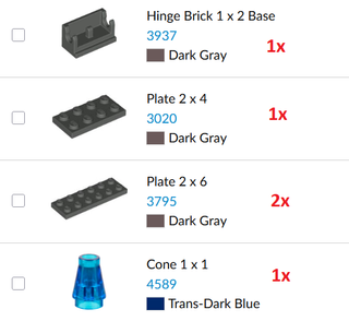 Lego Star Wars 7141 Naboo Fighter