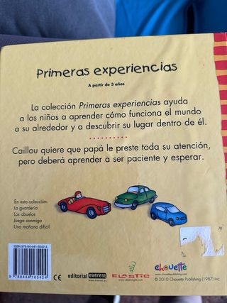 Caillou, los  abuelos y Caillou, juega conmigo