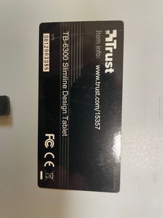 Tabla gráfica Trust TB 6300