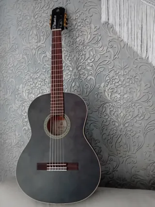 Guitarra Española Negra
