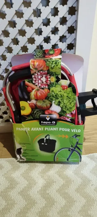 Cesta plegable para bicicleta  sin estrenae