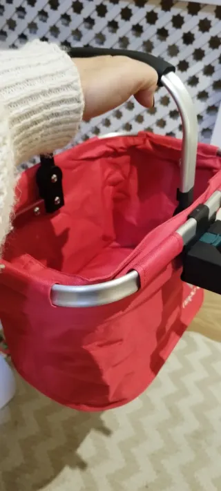 Cesta plegable para bicicleta  sin estrenae