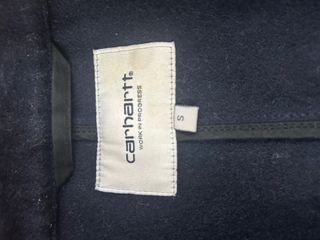Abrigo paño Carhartt azul marino