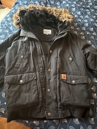 Chaqueta Carhartt Trapper Negra