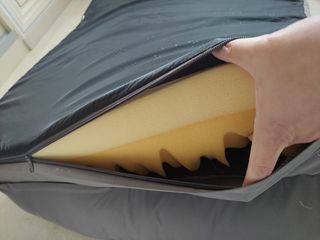 Cama sofá perro 115x80 viscoelástica ortopédica