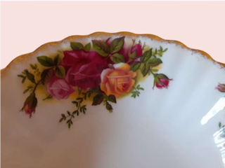 Par de cuencos Royal Albert Old Country Roses