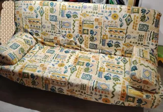 Sofá Cama Tela Multicolor