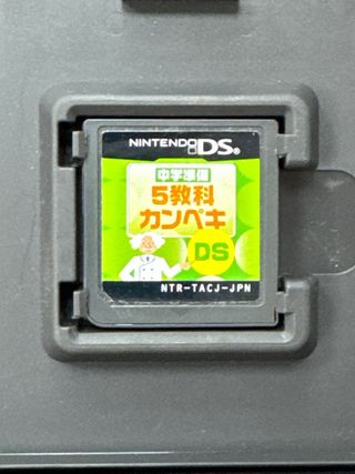 Chuugaku Junbi 5 Kyouka Kanpeki, DS