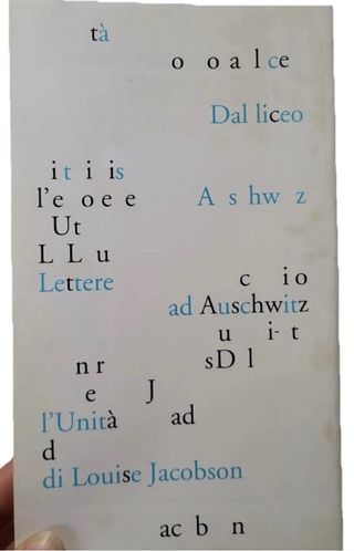 Libro “Dal Liceo ad Auschwitz Lettere di L.J.”
