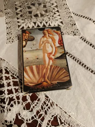 Mazzo carte da gioco Botticelli Nascita di Venere