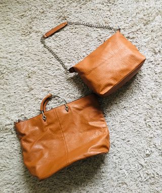 Bolso grande + neceser Parfois