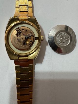 Omega Seamaster Chapado Oro Mujer