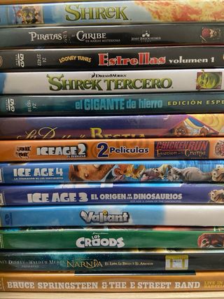 Lote Películas Infantiles DVD