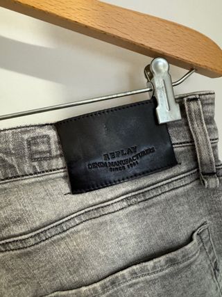 Pantalón vaquero gris Replay