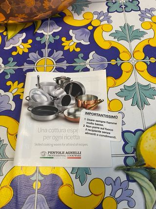 Pentola Agnelli Rame 24 cm