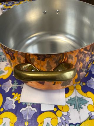 Pentola Agnelli Rame 24 cm