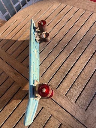 Skate Old School Torre Eiffel Azul