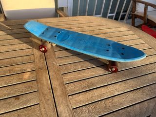 Skate Old School Torre Eiffel Azul