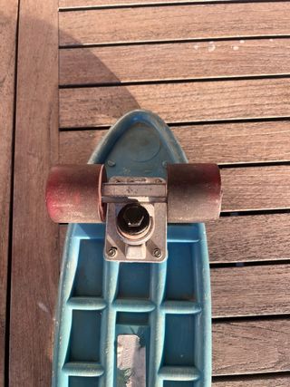 Skate Old School Torre Eiffel Azul