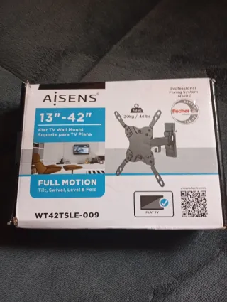 Soporte TV Aisens 13-42 Full Motion