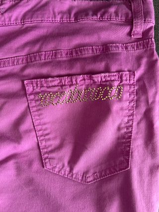 Falda Roccobarocco larga fucsia