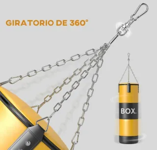 Saco Boxeo + Guantes + Muñequeras