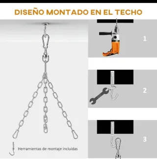 Saco Boxeo + Guantes + Muñequeras