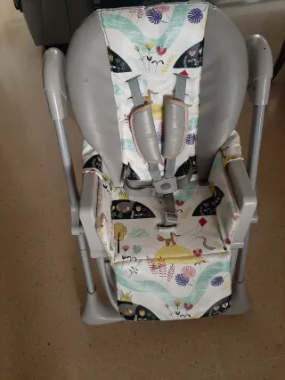 Trona elevador plegable para bebé