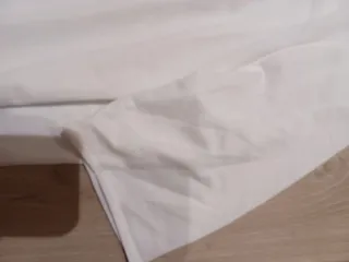 Polo Lacoste Blanco Plisado