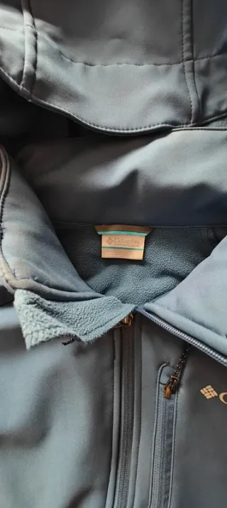 Chaqueta Softshell Columbia Azul