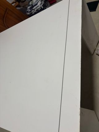 Mesa elevable blanca