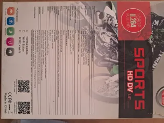 Cámara HD 1080P tamaño go pro