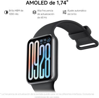 XIAOMI Smart Band 9 Pro 1.74" Negro App Mi Fitness