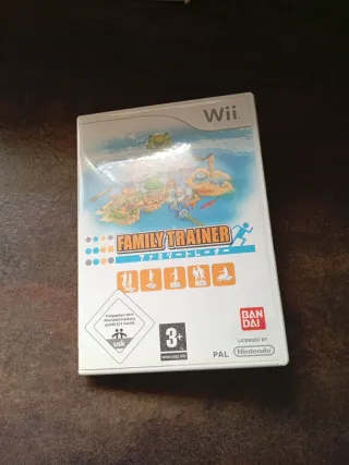 Wii Family Trainer con alfombrilla y juego
